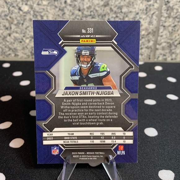 Seattle Seahawks 5 Card Lot Geno Smith Kenneth Walker Jaxon Smith-Njigba Rookie - Picture 8 of 12